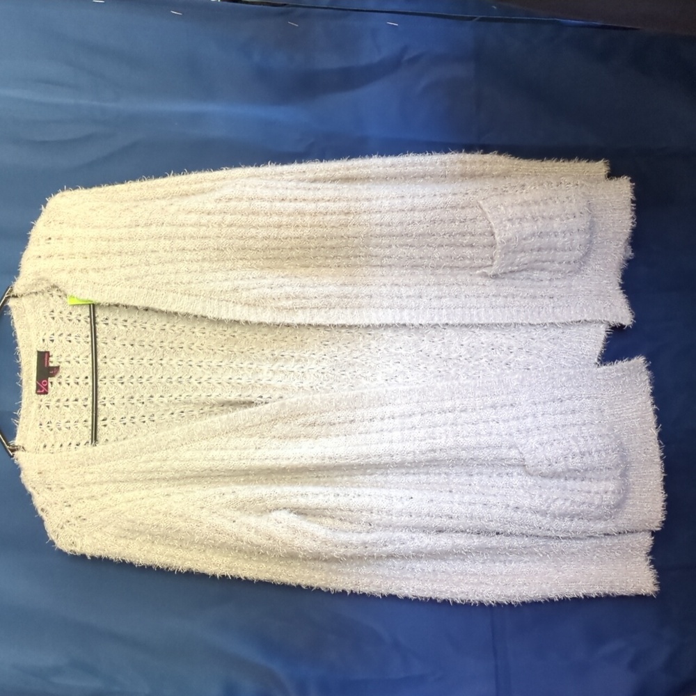 T/O Grey Cardigan Sweater